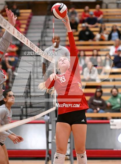 Thumbnail 3 in Cathedral Catholic @ Mater Dei (CIF State Open SoCal Regional Final) photogallery.