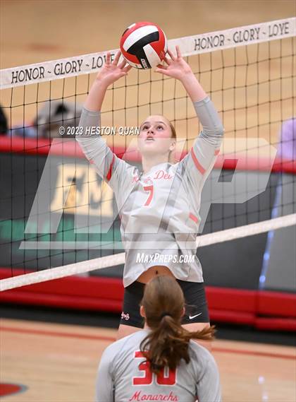 Thumbnail 3 in Cathedral Catholic @ Mater Dei (CIF State Open SoCal Regional Final) photogallery.