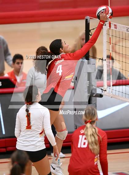 Thumbnail 2 in Cathedral Catholic @ Mater Dei (CIF State Open SoCal Regional Final) photogallery.