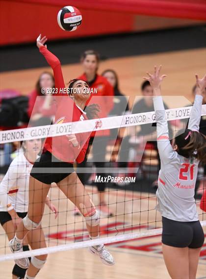 Thumbnail 2 in Cathedral Catholic @ Mater Dei (CIF State Open SoCal Regional Final) photogallery.