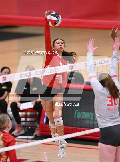 Thumbnail 3 in Cathedral Catholic @ Mater Dei (CIF State Open SoCal Regional Final) photogallery.