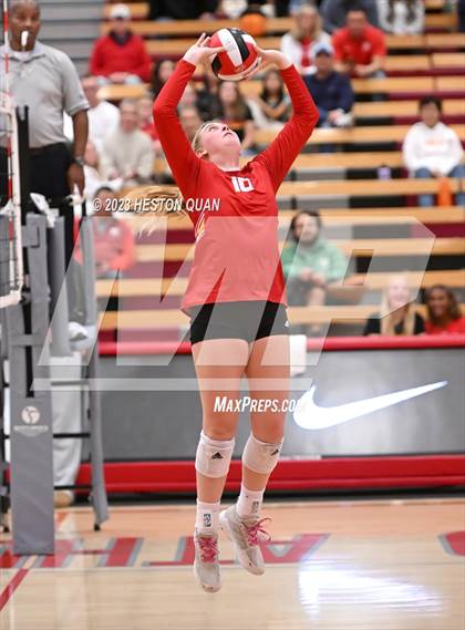 Thumbnail 1 in Cathedral Catholic @ Mater Dei (CIF State Open SoCal Regional Final) photogallery.