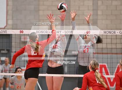 Thumbnail 3 in Cathedral Catholic @ Mater Dei (CIF State Open SoCal Regional Final) photogallery.