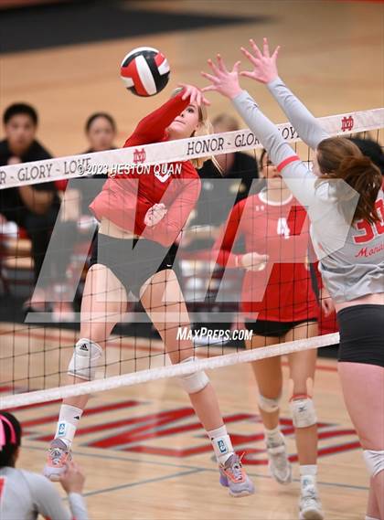 Thumbnail 3 in Cathedral Catholic @ Mater Dei (CIF State Open SoCal Regional Final) photogallery.