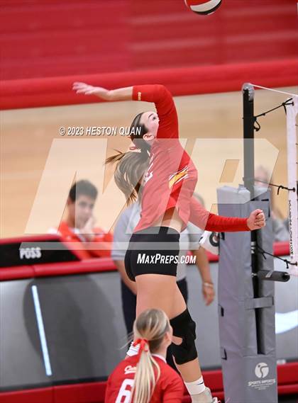 Thumbnail 1 in Cathedral Catholic @ Mater Dei (CIF State Open SoCal Regional Final) photogallery.