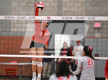 Thumbnail 3 in Cathedral Catholic @ Mater Dei (CIF State Open SoCal Regional Final) photogallery.
