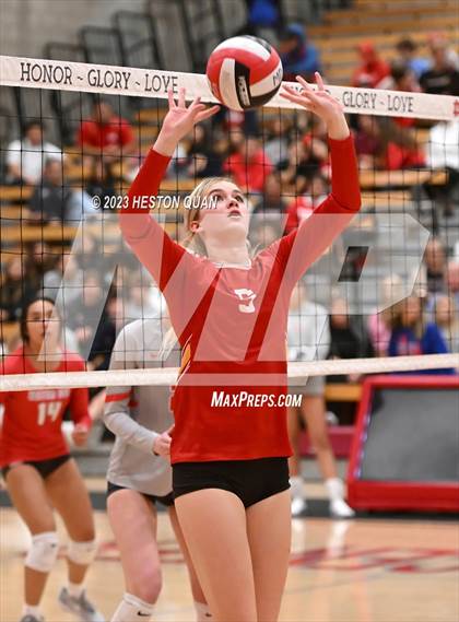 Thumbnail 2 in Cathedral Catholic @ Mater Dei (CIF State Open SoCal Regional Final) photogallery.