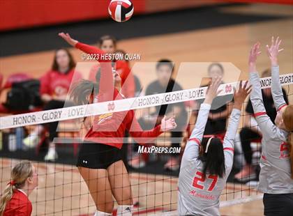 Thumbnail 1 in Cathedral Catholic @ Mater Dei (CIF State Open SoCal Regional Final) photogallery.
