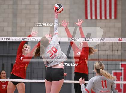 Thumbnail 3 in Cathedral Catholic @ Mater Dei (CIF State Open SoCal Regional Final) photogallery.