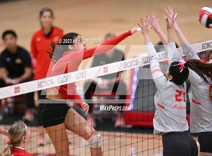 Thumbnail 3 in Cathedral Catholic @ Mater Dei (CIF State Open SoCal Regional Final) photogallery.