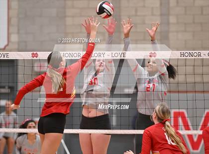 Thumbnail 2 in Cathedral Catholic @ Mater Dei (CIF State Open SoCal Regional Final) photogallery.