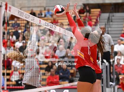 Thumbnail 3 in Cathedral Catholic @ Mater Dei (CIF State Open SoCal Regional Final) photogallery.