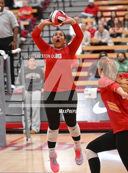 Thumbnail 1 in Cathedral Catholic @ Mater Dei (CIF State Open SoCal Regional Final) photogallery.