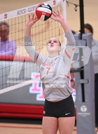 Thumbnail 2 in Cathedral Catholic @ Mater Dei (CIF State Open SoCal Regional Final) photogallery.