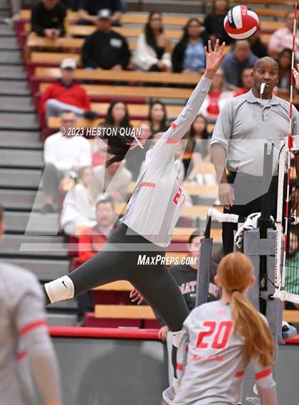 Thumbnail 2 in Cathedral Catholic @ Mater Dei (CIF State Open SoCal Regional Final) photogallery.