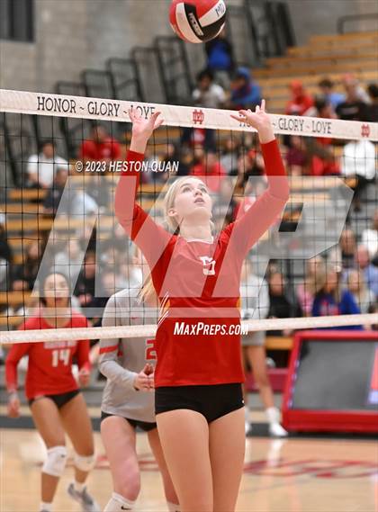 Thumbnail 3 in Cathedral Catholic @ Mater Dei (CIF State Open SoCal Regional Final) photogallery.