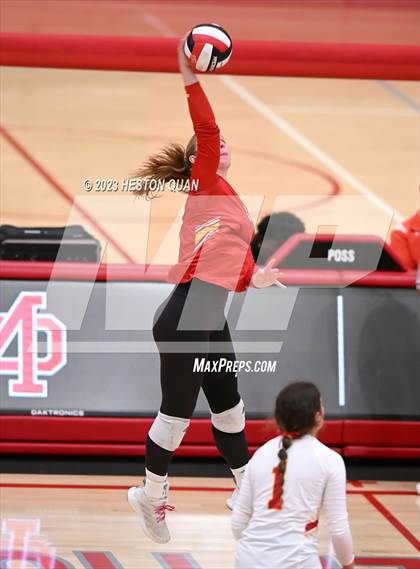 Thumbnail 3 in Cathedral Catholic @ Mater Dei (CIF State Open SoCal Regional Final) photogallery.