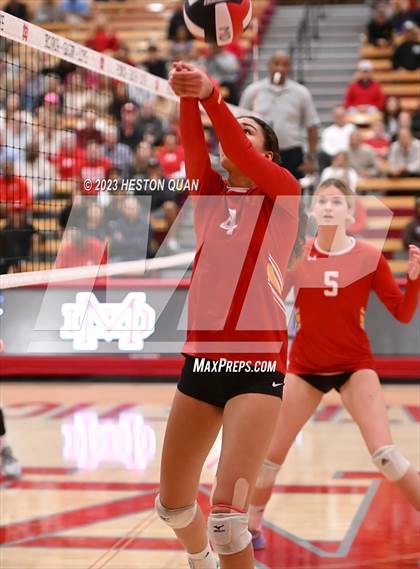 Thumbnail 3 in Cathedral Catholic @ Mater Dei (CIF State Open SoCal Regional Final) photogallery.