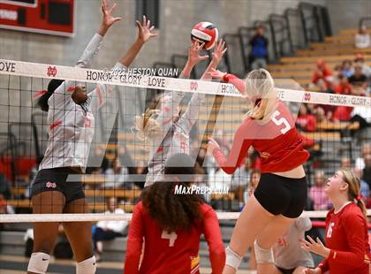 Thumbnail 2 in Cathedral Catholic @ Mater Dei (CIF State Open SoCal Regional Final) photogallery.