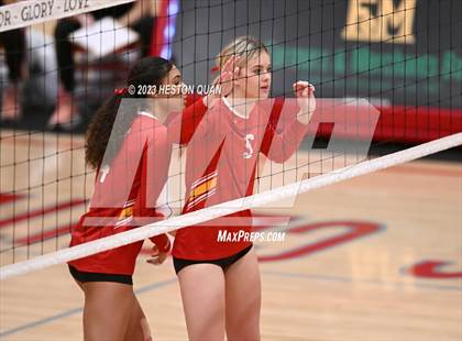 Thumbnail 3 in Cathedral Catholic @ Mater Dei (CIF State Open SoCal Regional Final) photogallery.