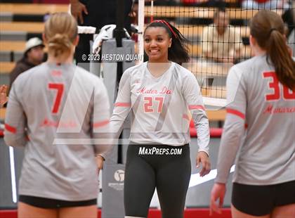 Thumbnail 2 in Cathedral Catholic @ Mater Dei (CIF State Open SoCal Regional Final) photogallery.