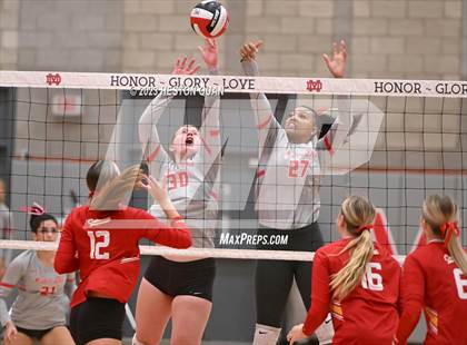 Thumbnail 1 in Cathedral Catholic @ Mater Dei (CIF State Open SoCal Regional Final) photogallery.