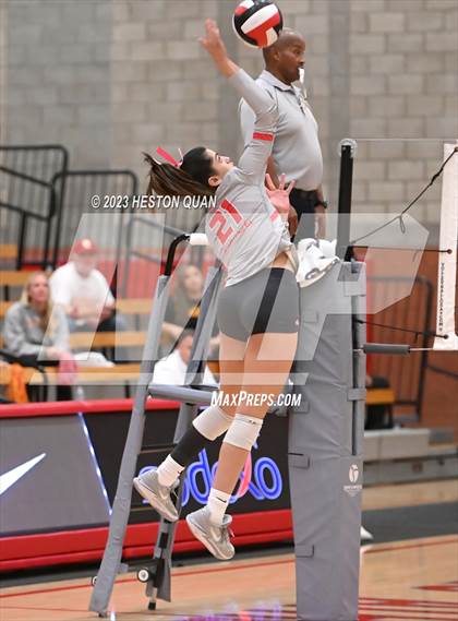 Thumbnail 1 in Cathedral Catholic @ Mater Dei (CIF State Open SoCal Regional Final) photogallery.