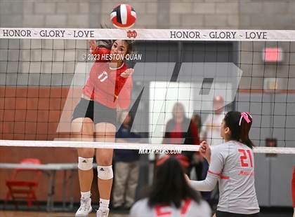 Thumbnail 1 in Cathedral Catholic @ Mater Dei (CIF State Open SoCal Regional Final) photogallery.