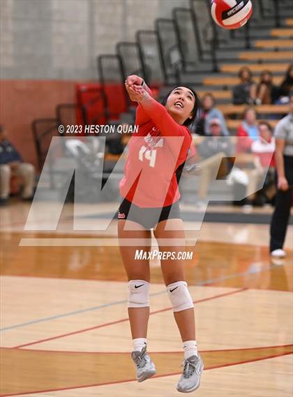 Thumbnail 1 in Cathedral Catholic @ Mater Dei (CIF State Open SoCal Regional Final) photogallery.