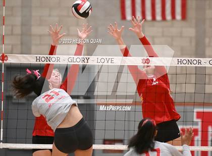 Thumbnail 3 in Cathedral Catholic @ Mater Dei (CIF State Open SoCal Regional Final) photogallery.