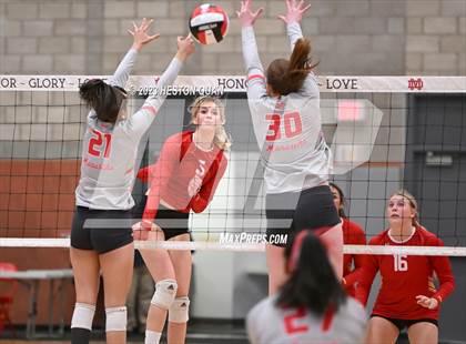 Thumbnail 1 in Cathedral Catholic @ Mater Dei (CIF State Open SoCal Regional Final) photogallery.