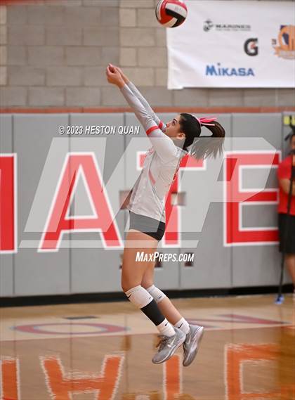 Thumbnail 2 in Cathedral Catholic @ Mater Dei (CIF State Open SoCal Regional Final) photogallery.