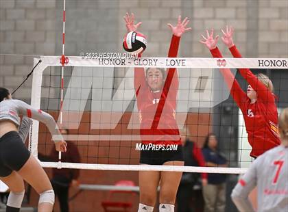Thumbnail 2 in Cathedral Catholic @ Mater Dei (CIF State Open SoCal Regional Final) photogallery.