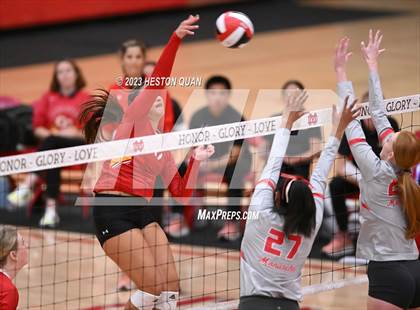 Thumbnail 2 in Cathedral Catholic @ Mater Dei (CIF State Open SoCal Regional Final) photogallery.