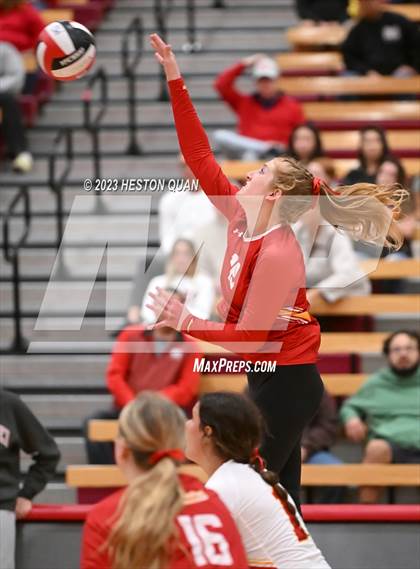 Thumbnail 3 in Cathedral Catholic @ Mater Dei (CIF State Open SoCal Regional Final) photogallery.