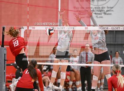 Thumbnail 1 in Cathedral Catholic @ Mater Dei (CIF State Open SoCal Regional Final) photogallery.