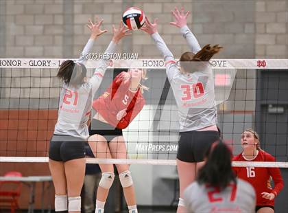 Thumbnail 2 in Cathedral Catholic @ Mater Dei (CIF State Open SoCal Regional Final) photogallery.