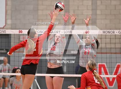 Thumbnail 1 in Cathedral Catholic @ Mater Dei (CIF State Open SoCal Regional Final) photogallery.