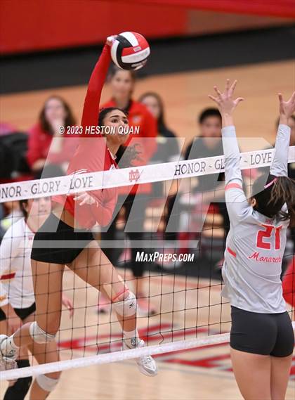 Thumbnail 3 in Cathedral Catholic @ Mater Dei (CIF State Open SoCal Regional Final) photogallery.