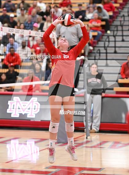 Thumbnail 3 in Cathedral Catholic @ Mater Dei (CIF State Open SoCal Regional Final) photogallery.