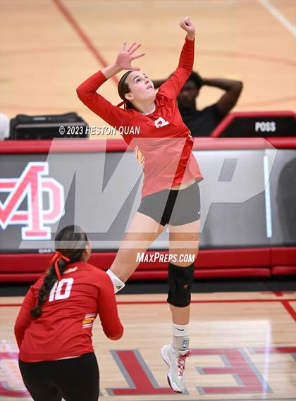 Thumbnail 2 in Cathedral Catholic @ Mater Dei (CIF State Open SoCal Regional Final) photogallery.