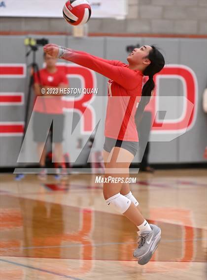 Thumbnail 1 in Cathedral Catholic @ Mater Dei (CIF State Open SoCal Regional Final) photogallery.
