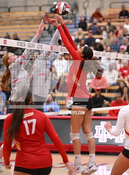 Thumbnail 1 in Cathedral Catholic @ Mater Dei (CIF State Open SoCal Regional Final) photogallery.