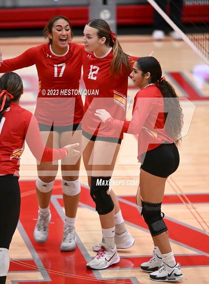 Thumbnail 1 in Cathedral Catholic @ Mater Dei (CIF State Open SoCal Regional Final) photogallery.