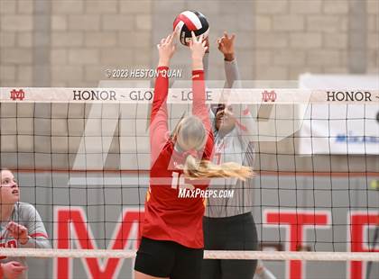 Thumbnail 1 in Cathedral Catholic @ Mater Dei (CIF State Open SoCal Regional Final) photogallery.