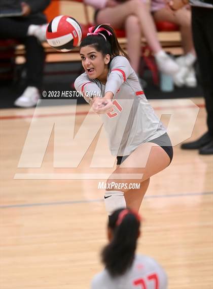 Thumbnail 1 in Cathedral Catholic @ Mater Dei (CIF State Open SoCal Regional Final) photogallery.