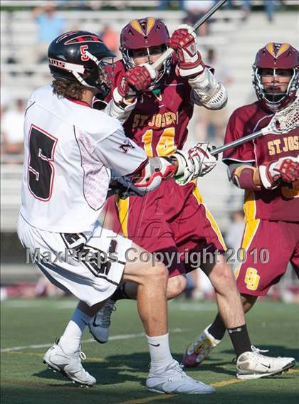 Thumbnail 1 in St. Joseph vs New Canaan  (FCIAC Semifinal) photogallery.