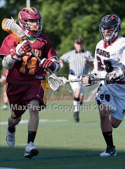 Thumbnail 1 in St. Joseph vs New Canaan  (FCIAC Semifinal) photogallery.