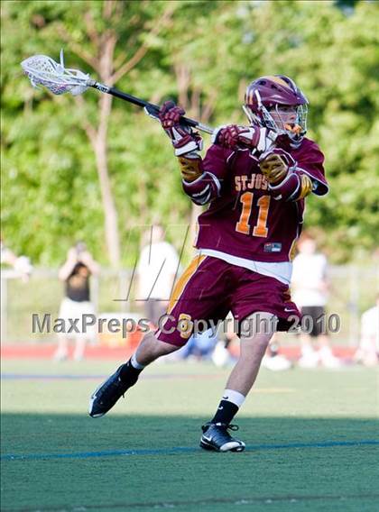 Thumbnail 2 in St. Joseph vs New Canaan  (FCIAC Semifinal) photogallery.