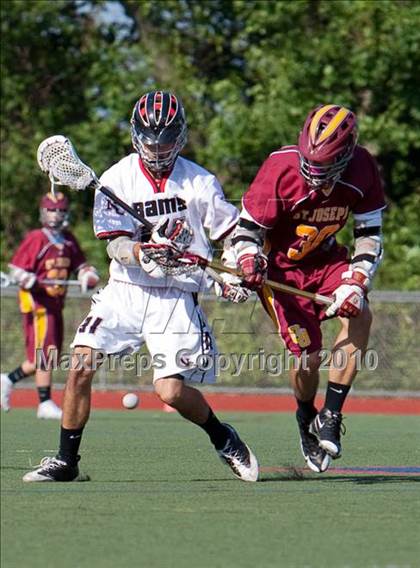 Thumbnail 1 in St. Joseph vs New Canaan  (FCIAC Semifinal) photogallery.